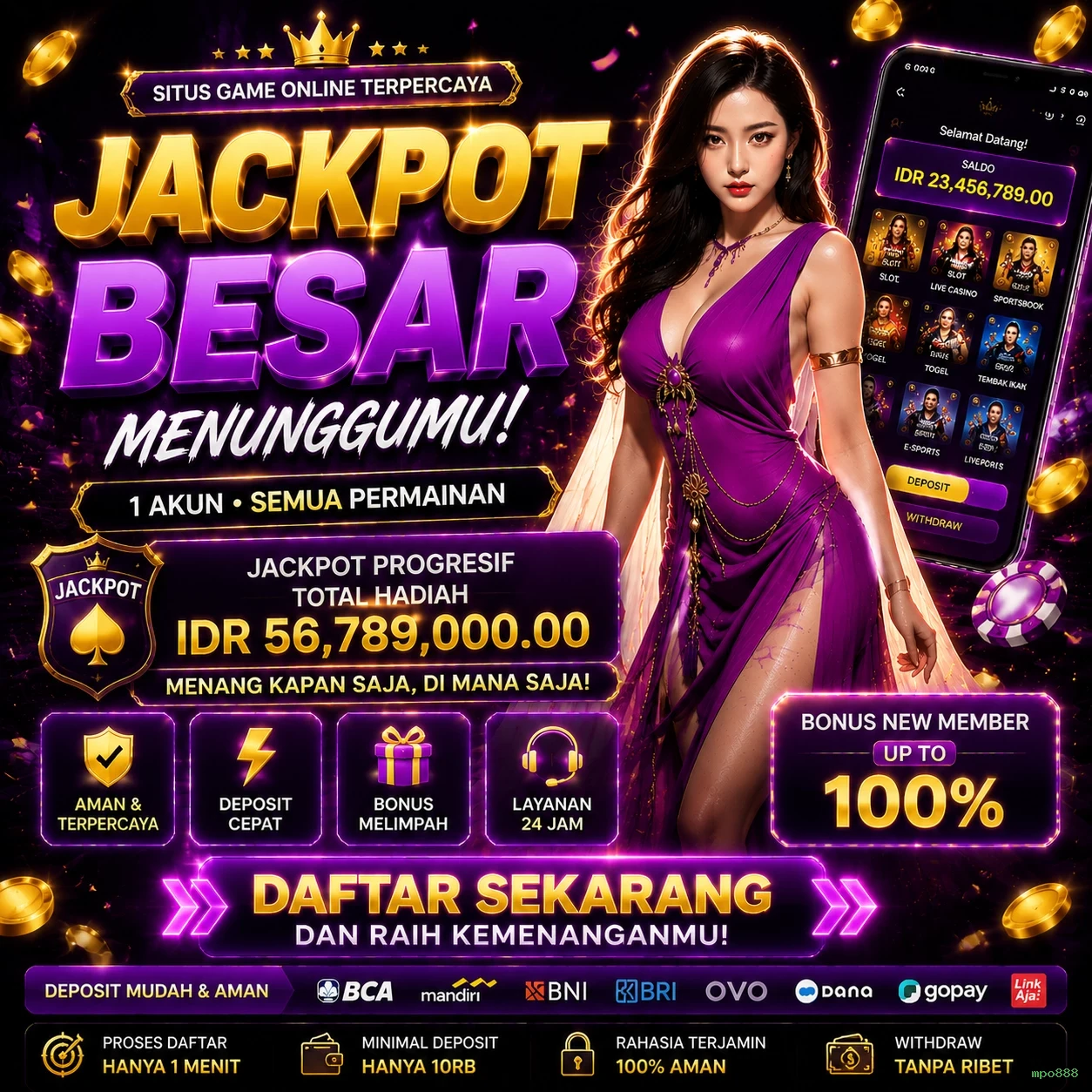 Mengungkap Ragam Permainan di mpo888